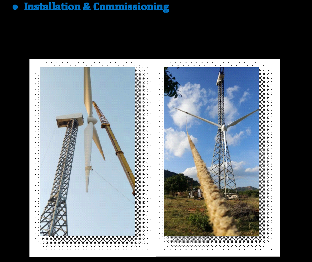 Kinetik Wind Power — Installation and Commissioning